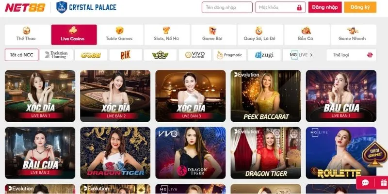 Casino trực tuyến Net88 mang lại nhiều lợi ích vượt trội cho người chơi