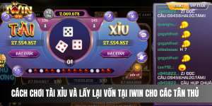 Cách chơi tài xỉu và lấy lại vốn tại IWIN cho các tân thủ